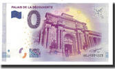 France Tourist Banknote - 0 Euro 75/ Paris - Palais de la Découverte -