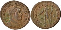 Follis Monnaie, Galère, Cuivre, Cohen:89 -