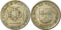 Mozambique 2-1/2 Escudos Monnaie, Argent, KM:61 -