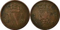 Pays-Bas Cent 1821 B Monnaie, William I, Bruxelles, Cuivre, KM:47 SS 789,00 EUR  + 4,95 EUR frais d'envoi