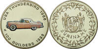 Suriname 100 Guilder Monnaie, Surinam, Copper-nickel, KM:46 -