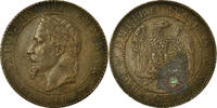 France 2 Centimes Monnaie, Napoleon III, Napoléon III, Bordeaux -