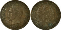 France 2 Centimes Monnaie, Napoleon III, Napoléon III, Bordeaux -