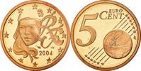 France 5 Euro Cent Copper Plated Steel, KM:1284 -