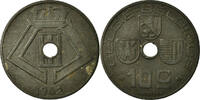 Belgique 10 Centimes Monnaie, Zinc, KM:126 -