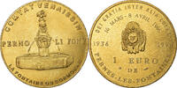 France betaalpenning 1 Euro de Pernes-les-Fontaines, Copper-Nickel-Aluminum -