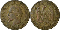 France 5 Centimes Monnaie, Napoleon III, Napoléon III, Lyon -
