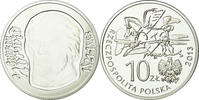 Pologne 10 Zloty Monnaie, Warsaw, BE, Argent, KM:857 -