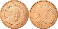 Cité du Vatican 5 Euro Cent BU, Copper Plated Steel, KM:377 -