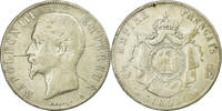 France 5 Francs Monnaie, Napoleon III, Napoléon III, Paris, Argent -