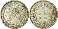 France 5 Francs Monnaie, Cérès, Bordeaux, Argent, Gadoury:742 -