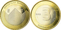 Slovénie 3 Euro 20ème anniversaire de l'indépendance -