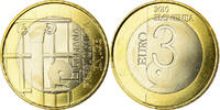 Slovénie 3 Euro Bi-Metallic, KM:95 -