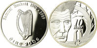 Irlande 10 Euro IRELAND REPUBLIC, Argent, KM:45 -