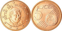 Cité du Vatican 5 Euro Cent Copper Plated Steel, KM:377 -