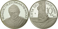 Cité du Vatican 10 Euro Journée de la Maladie, Proof, Argent -