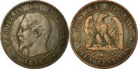 France 2 Centimes Monnaie, Napoleon III, Napoléon III, Marseille -