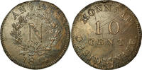 Régions françaises 10 Centimes Monnaie, FRENCH STATES, ANTWERP, Anvers, Bronze -