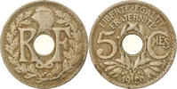 France 5 Centimes Monnaie, Lindauer, Paris, Copper-nickel -