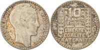France 10 Francs Monnaie, Turin, Paris, Argent, Gadoury:801, KM:878 -
