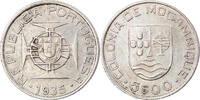 Mozambique 5 Escudos Monnaie, Argent, KM:62 -
