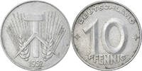 République démocratique allemande 10 Pfennig Monnaie, GERMAN-DEMOCRATIC REPUBLIC, Berlin, Aluminium -