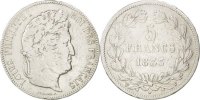 France 5 Francs Monnaie, Louis-Philippe, Lille, Argent, KM:749.13 -