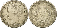 États-Unis 5 Cents Monnaie, Liberty Nickel, U.S. Mint, Philadelphie -