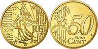 France 50 Euro Cent Proof, Laiton, KM:1287 -