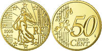 France 50 Euro Cent Proof, Laiton, KM:1287 -