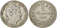 France 5 Francs Monnaie, Louis-Philippe, Rouen, Argent, KM:749.2 -