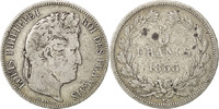 France 5 Francs Monnaie, Louis-Philippe, Toulouse, Argent, KM:749.9 -