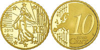 France 10 Euro Cent Proof, Laiton, KM:1410 -