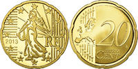 France 20 Euro Cent Proof, Laiton, KM:1411 -