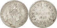 France 5 Francs Monnaie, Louis-Philippe, Paris, Argent, KM:749.1 -