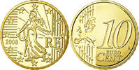 France 10 Euro Cent Proof, Laiton, KM:1410 -