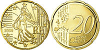 France 20 Euro Cent Proof, Laiton, KM:1411 -