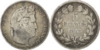 France 5 Francs Monnaie, Louis-Philippe, Paris, Argent, KM:745.1 -
