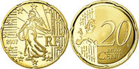 France 20 Euro Cent Proof, Laiton, KM:1411 -