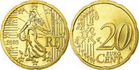 France 20 Euro Cent Proof, Laiton, KM:1286 -