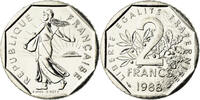 France 2 Francs Monnaie, Semeuse, Paris, Nickel, Gadoury:547 -