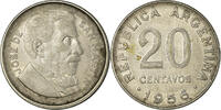 Argentine 20 Centavos Monnaie, Nickel Clad Steel, KM:52 -