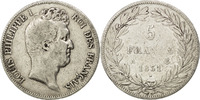 France 5 Francs Monnaie, Louis-Philippe, Paris, Argent, KM:735.1 -