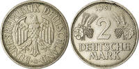 République fédérale allemande 2 Mark Monnaie, Karlsruhe -