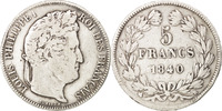 France 5 Francs Monnaie, Louis-Philippe, Rouen, Argent, KM:749.2 -
