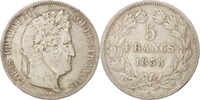 France 5 Francs Monnaie, Louis-Philippe, Lille, Argent, KM:749.13 -