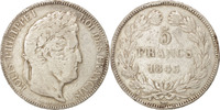 France 5 Francs Monnaie, Louis-Philippe, Bordeaux, Argent, KM:749.7 -