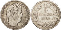 France 5 Francs Monnaie, Louis-Philippe, Lille, Argent, KM:749.13 -