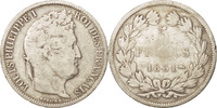 France 5 Francs Monnaie, Louis-Philippe, Strasbourg, Argent -