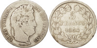 France 5 Francs Monnaie, Louis-Philippe, Marseille, Argent -